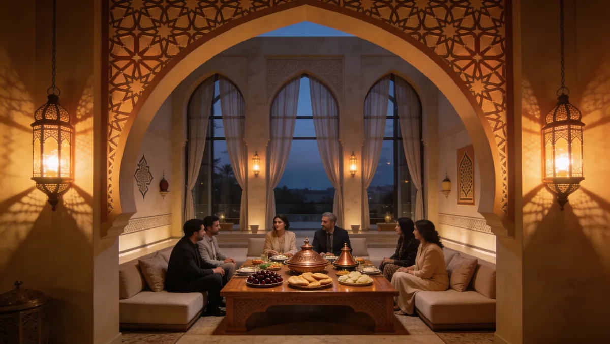 Espaço reservado para eventos festivos